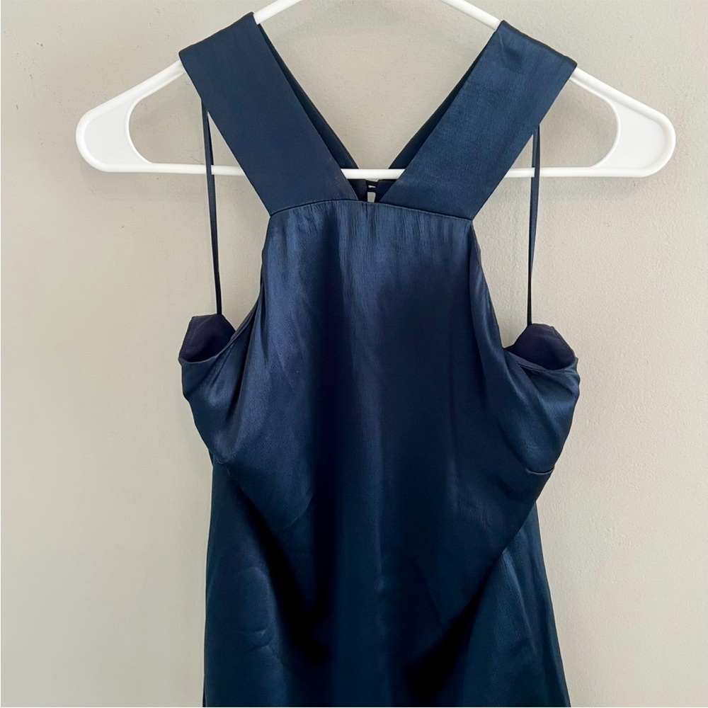 Banana Republic Navy Blue Halter Top - Picture 3 of 13